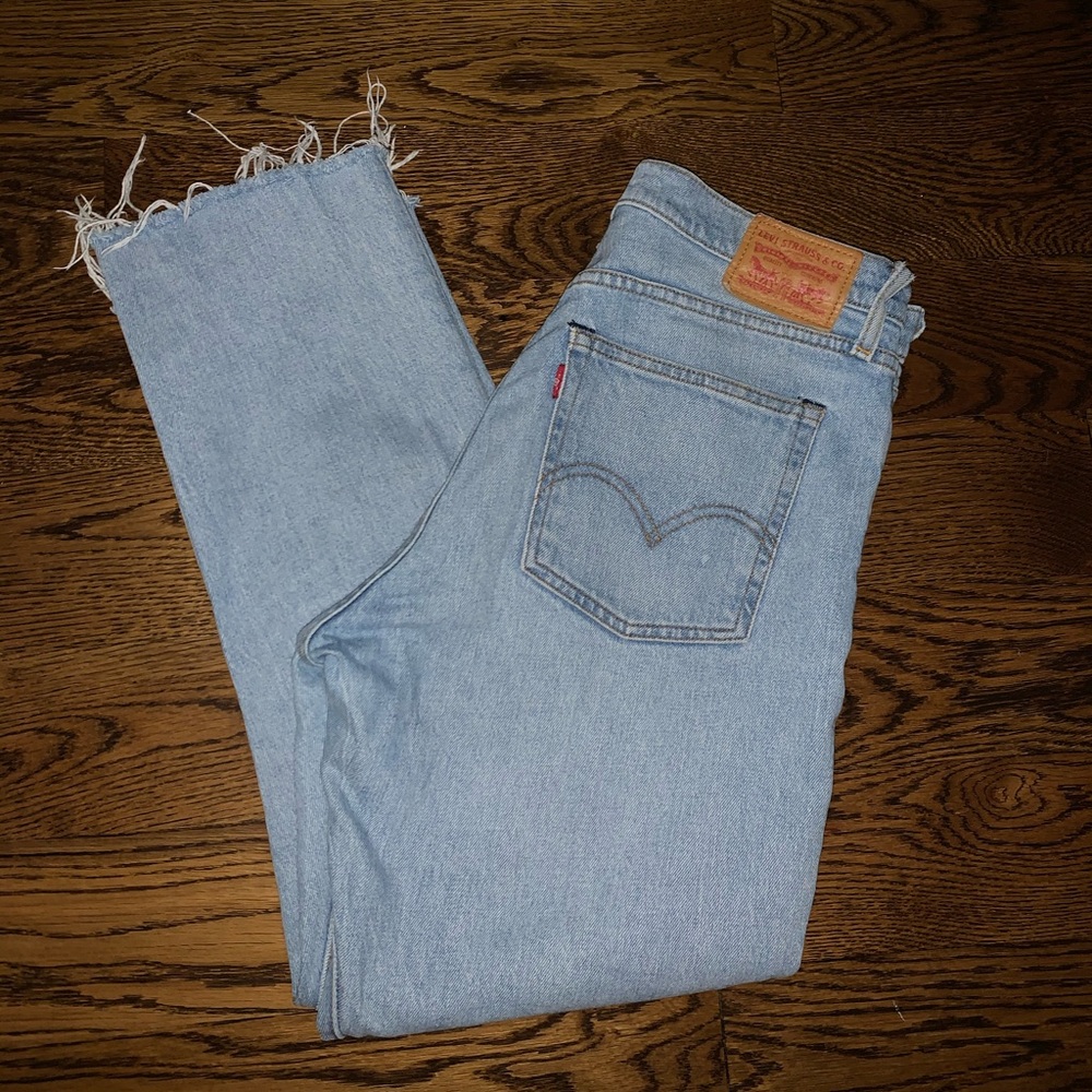 Levi’s Wedgie Straight Jeans - Light Wash (29)